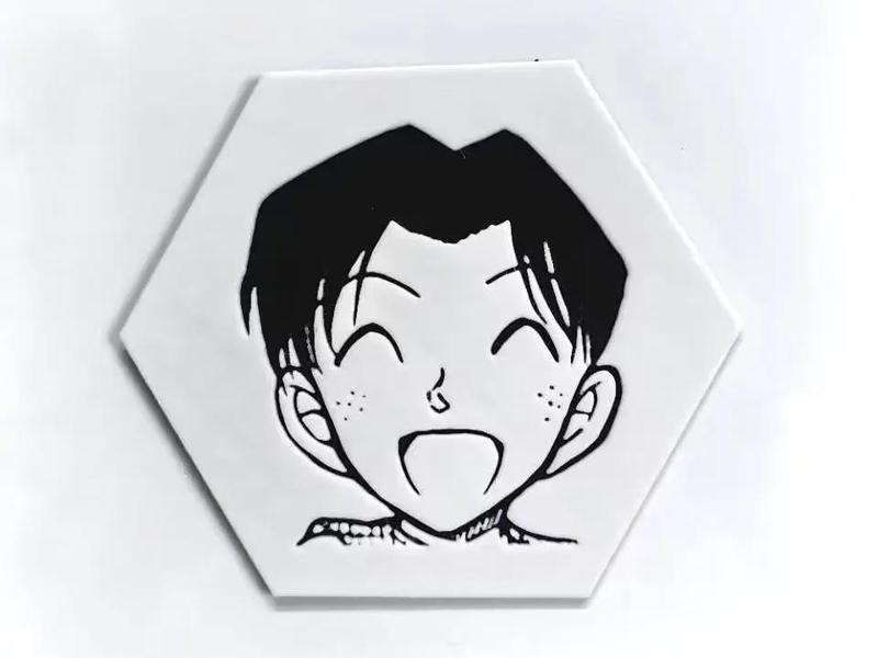 Detective Conan Refrigerator Magnet Series -- Genta Kojima