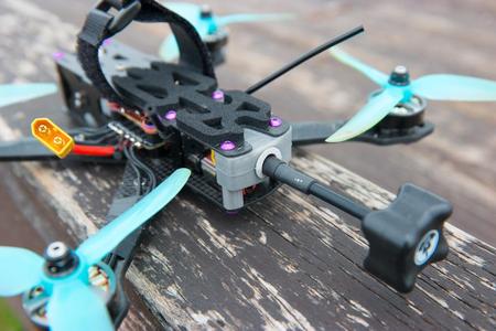 Relic FPV ImpulseRC Reverb Vtx + antenna bottom-plate mount