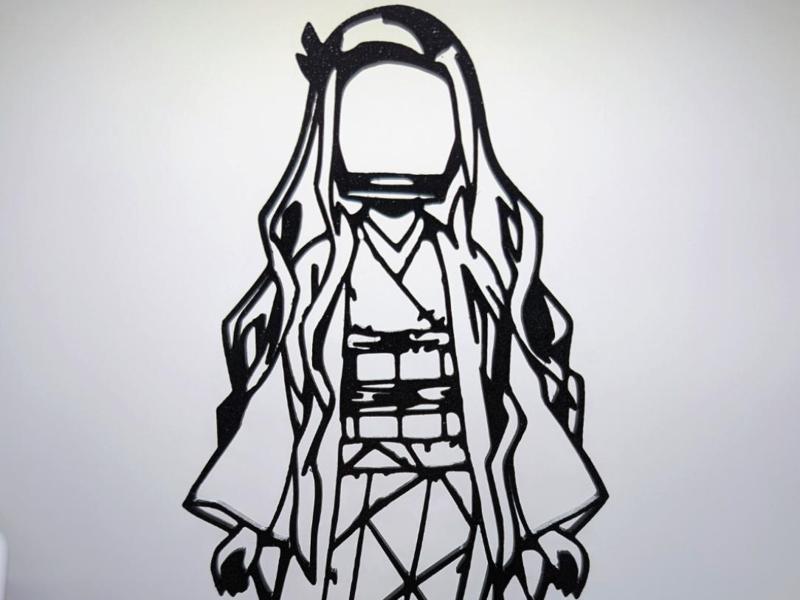 Nezuko Kamado - Demon Slayer Wall Art
