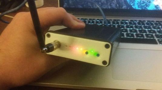 HackRF One End Caps for Hammond 1455J1201 Enclosure
