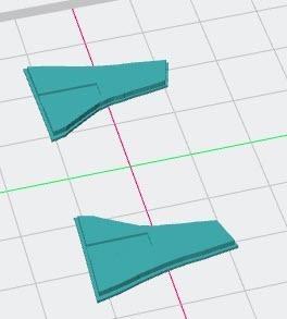 Supermarine Swift undercarriage bays and doors