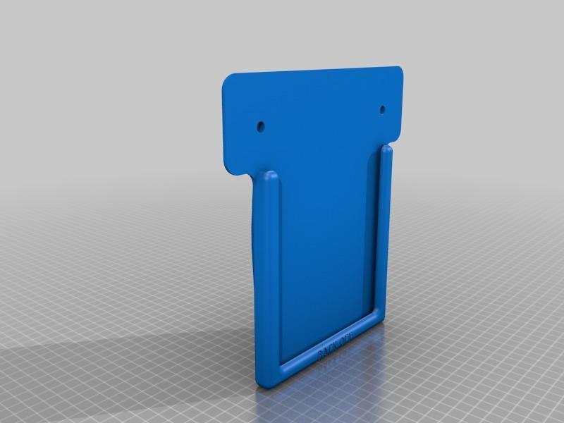 Harley Davidson street 500 MY15 L plate holder