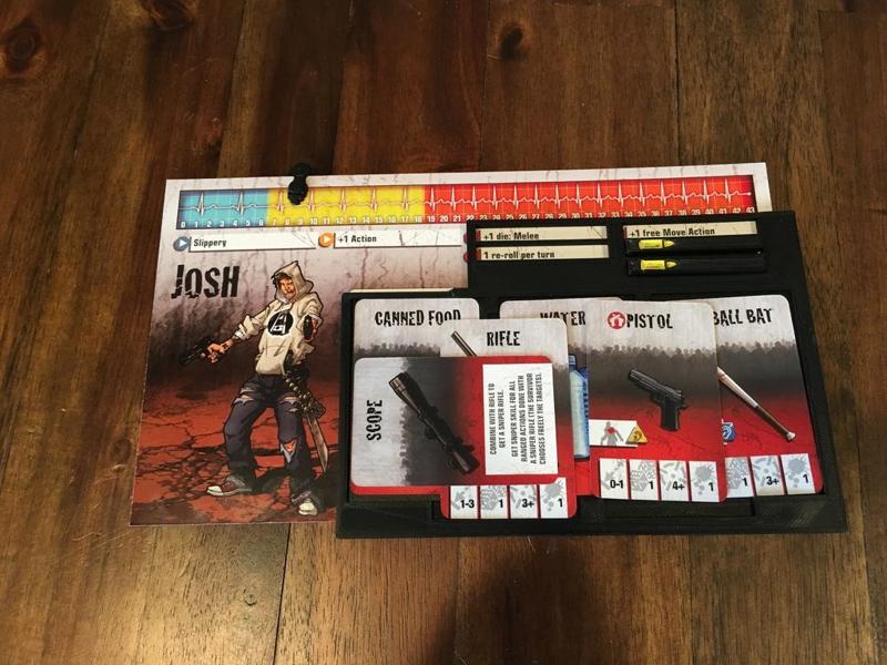 Modern Minimal Zombicide Dashboard