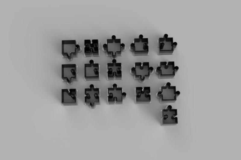Cookie Cutter - Puzzle pieces collection