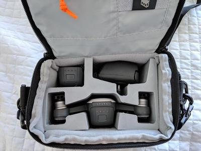 DJI Spark - Lowepro SH140 II case insert - V1