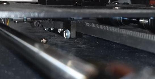 Aligned Y-Belt clamp for Anycubic i3 Mega