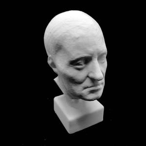 Man with a Shaven Head at The British Museum, London