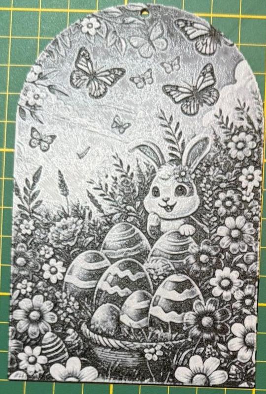 cute easter bunny decoration Hueforge, No AMS A20
