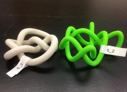 Lissajous Conformation of Knot 5_2