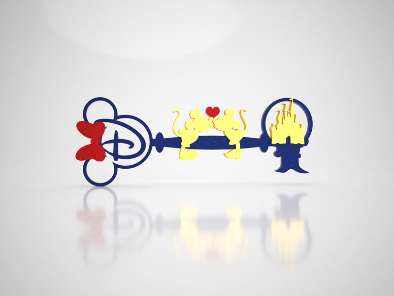 DISNEY KEY - Mickey & Minnie