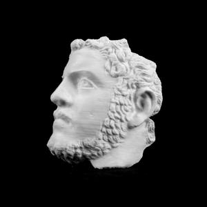 Fragmentary bronze portrait of Caracalla at The Metropolitan Museum of Art, New York