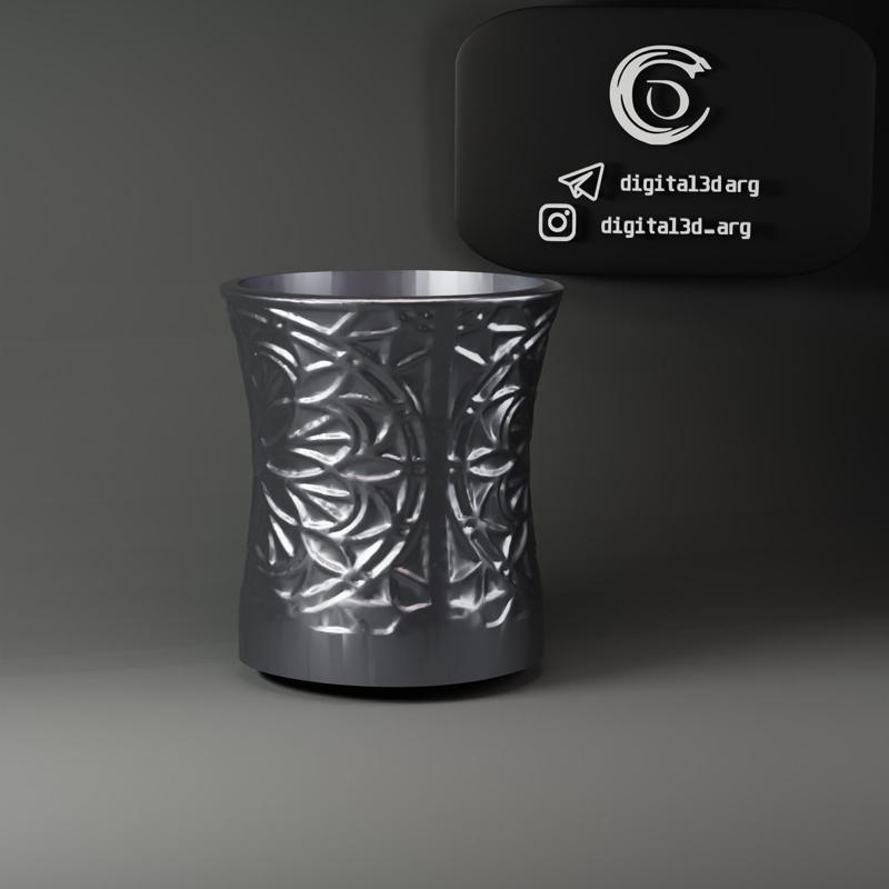 MATTE MANDALA METALLIC STYLE 03