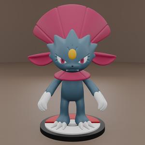 Pokemon No. 461 Weavile