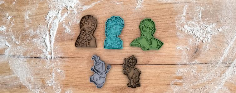 Cookie cutter pack from Frozen