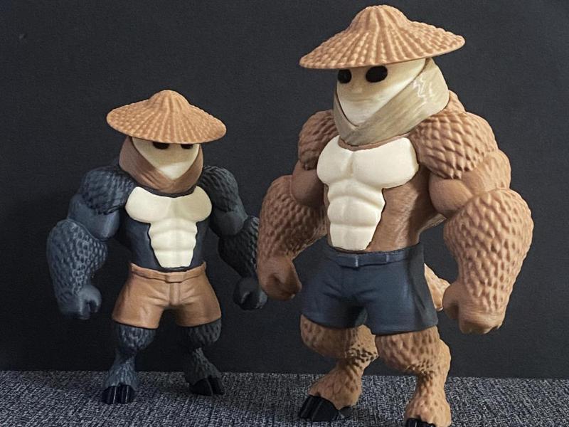 Human Face Beast Body - Inferior to Beasts (Assembled Version)