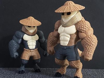 Human Face Beast Body - Inferior to Beasts (Assembled Version)