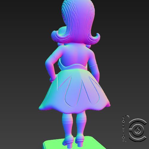 Miss Petalina - Leafy Diva Figurine.