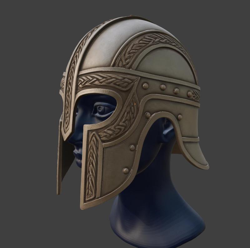 Shieldmaiden Half Helm