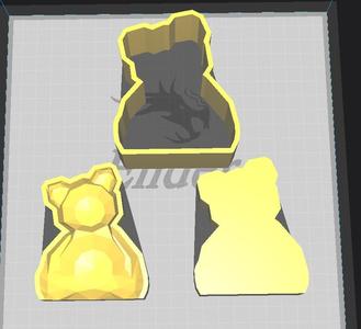 Bath Bomb Crinkle Bear