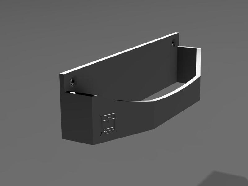 Wall-Mounted Baseball Hat Holder – Fits Flat & Curved Brims