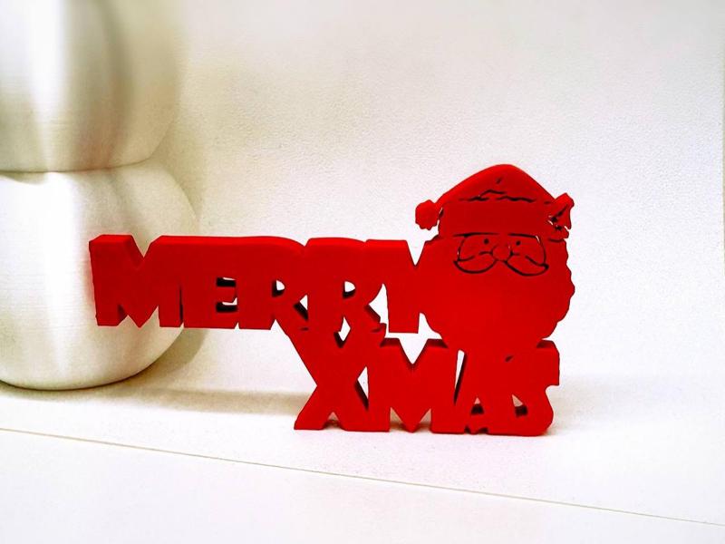 Merry Christmas Sign (Xmas Decoration!)