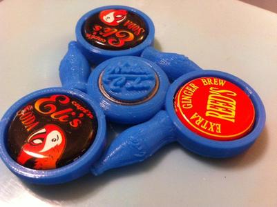 Nuka Cola Quantum Bottle Cap Fidget Spinner