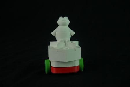 Pencilholder bear Charlotte cannybot