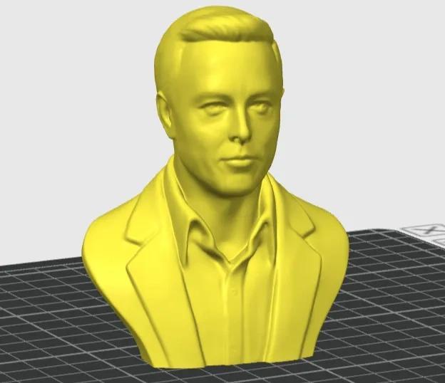 Elon Musk Bust