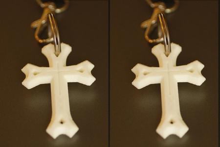 East Syriac Cross Pendant