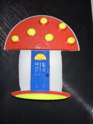 Mushroom Fairy Door