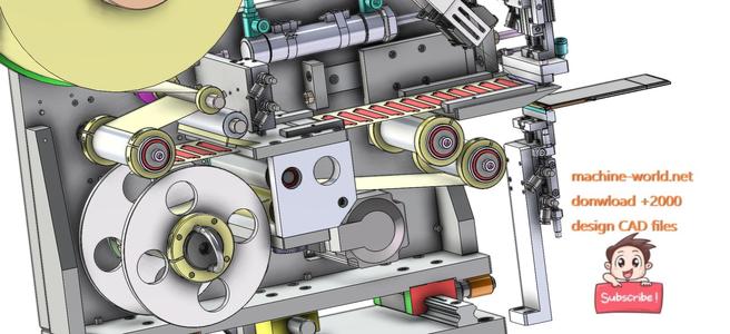 industrial 3D model PCB labeling and stripping machine