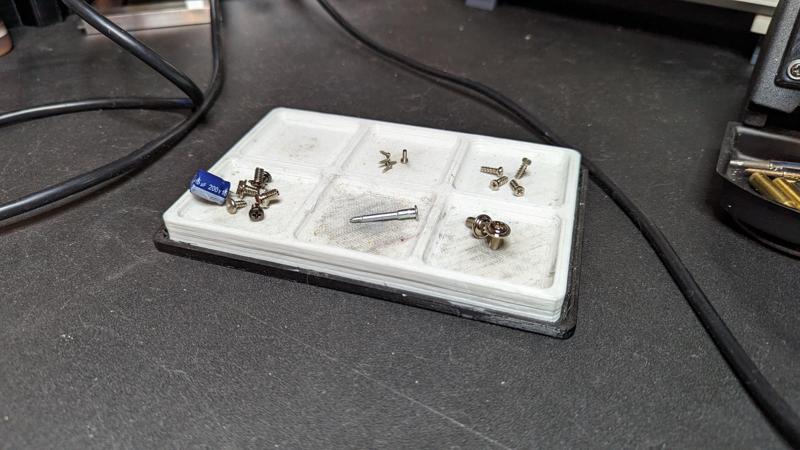 Magnetic Small Parts Tray