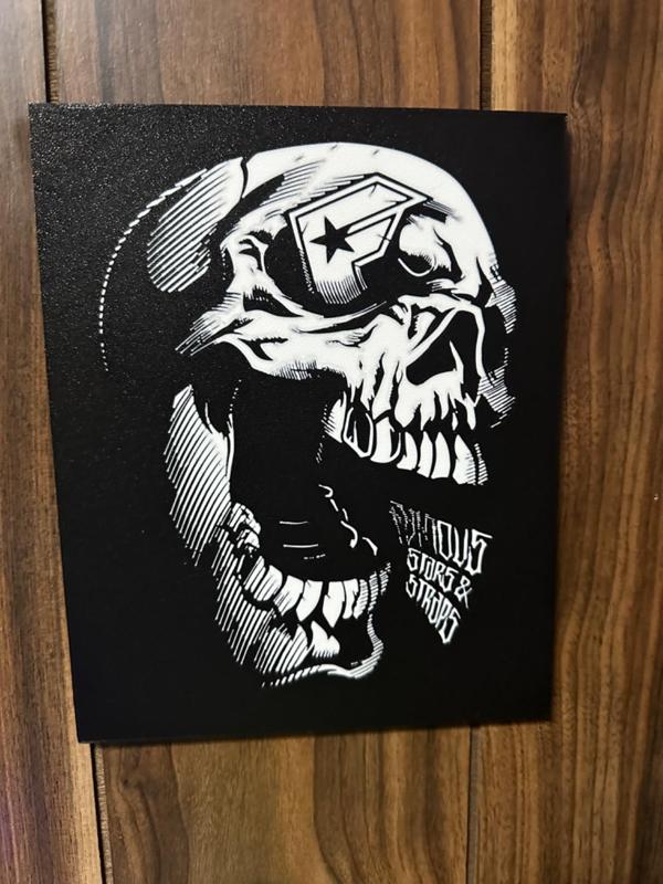 famous stars and straps lightbox/ wall art