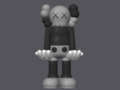 KAWS Joystick Stand Pre Painted Untested Beta 