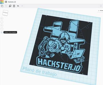 Hackster Voronoi style puzzle