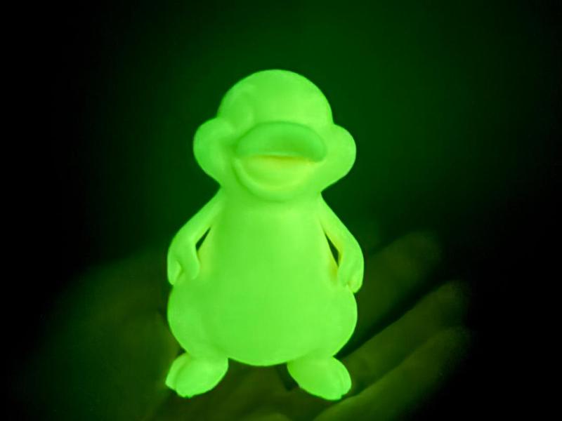 Duck style figurine