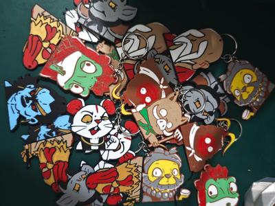 Chinese Tales - Little Monster of Langlang Mountain Double-sided Fridge Magnet Keychain