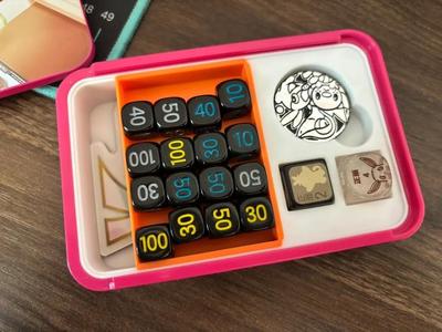 PTCG Pokémon Trading Card Game Tin Organizer Components