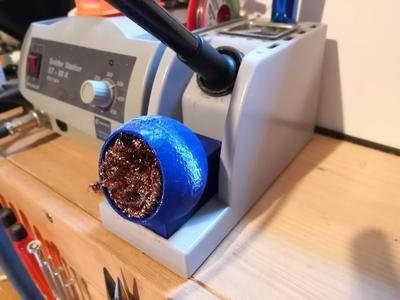Trockenreiniger für Conrad Lötstation / Dry cleaner for Conrad soldering station