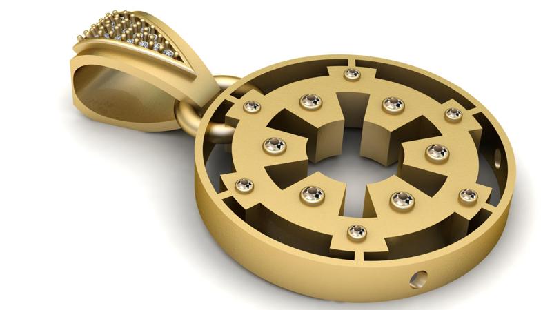 Geometric Pendant 3d printable model