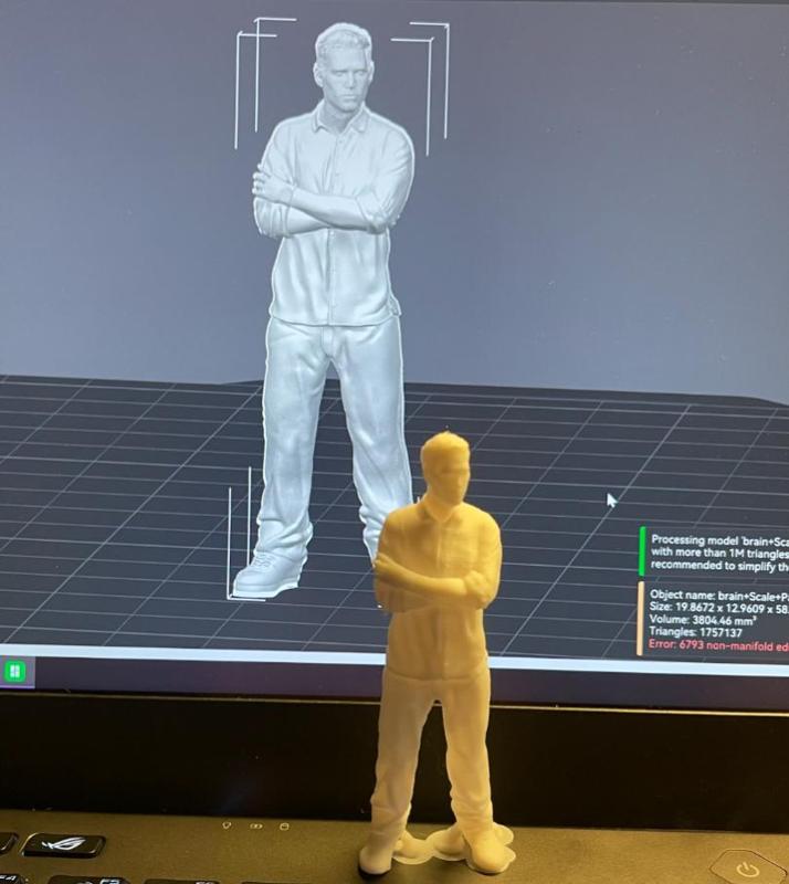 Miniature Paul Walker fast and furuios Civilian 