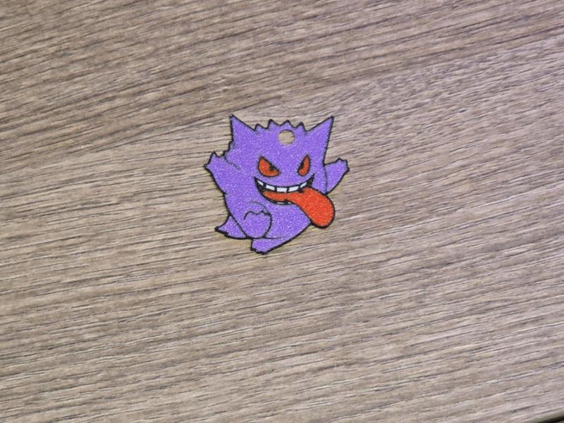 Fun Gengar Pokémon keychain for Kids