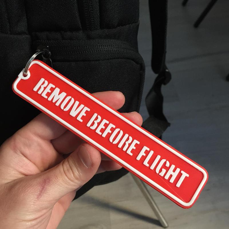 Remove before flight tag (Concorde Edition)