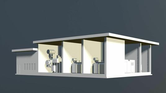 Substation building 2303