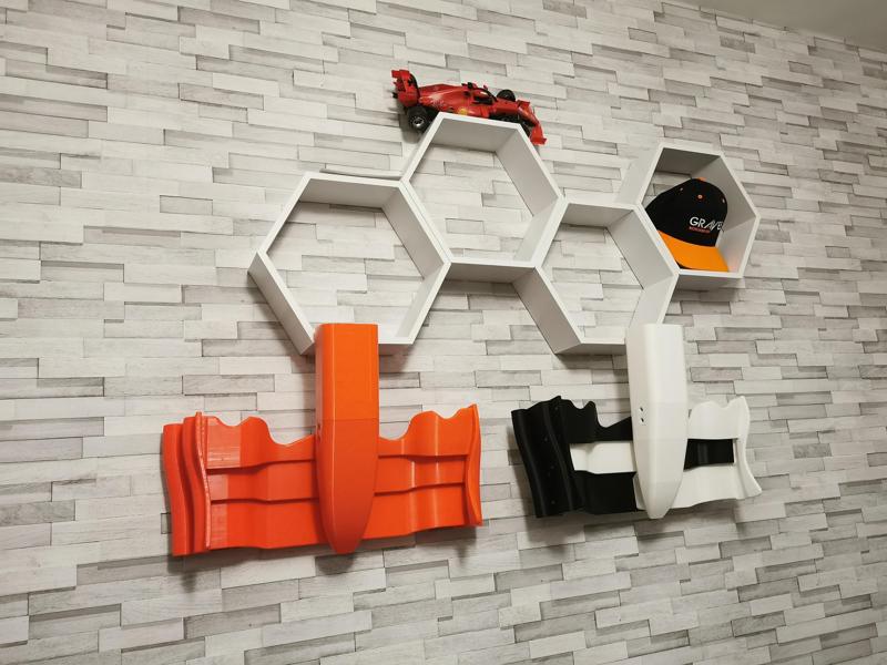 F1 (Formula one) Style Front wing model - Wall or desk art