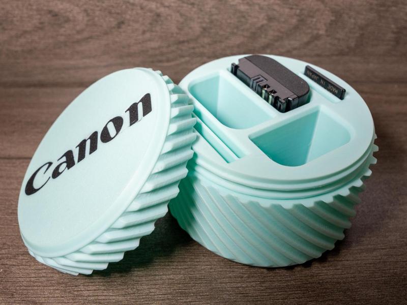 CANON Camera Battery & Memory Card Case|CANON Camera Battery and Memory Card Case