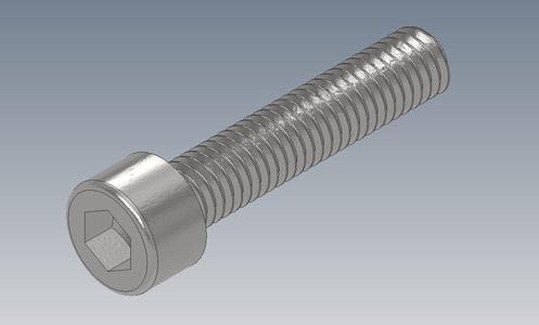 M6x30 - M6x30x20 - M6x30x25 Socket Head (DIN 912) Standard Bolts