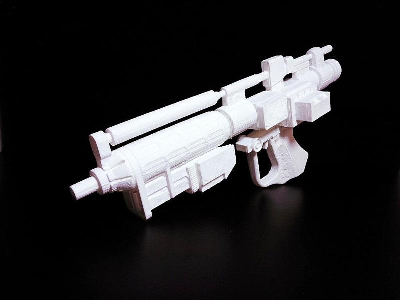 BAW E5 Blaster Rifle (fanmade)