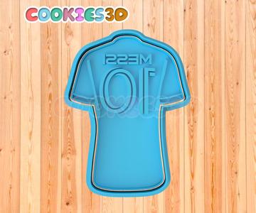 T-shirt Intermiami Messi Messi cookie cutter T-shirt - Cookies