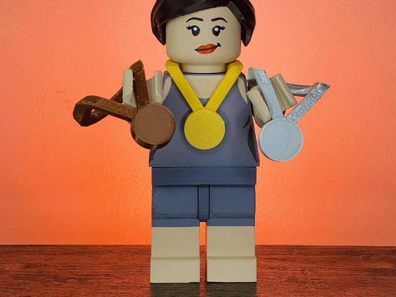 Big Brick Speedo Swimming Champion